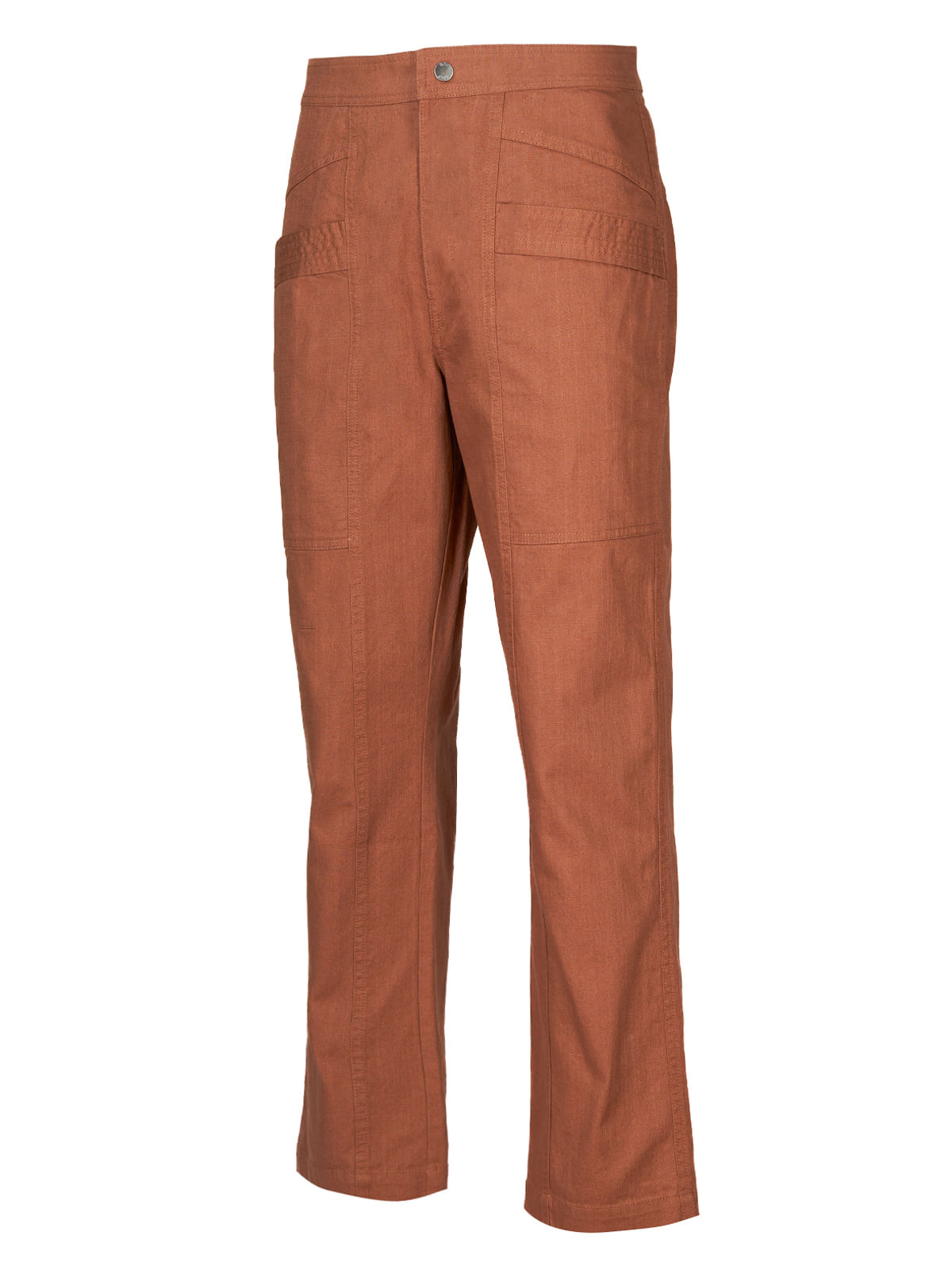 Pantalón Algodón Orgánico Mujer Isis Café Rockford