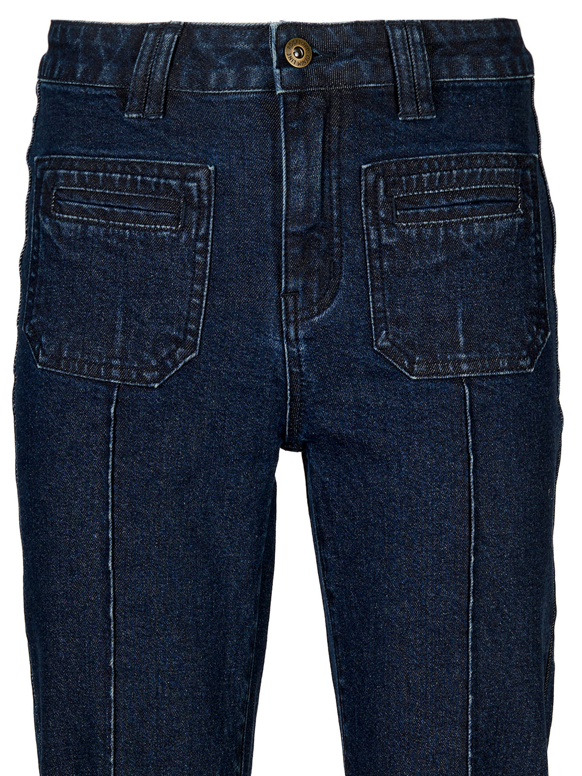 Jeans Algodón Orgánico Mujer Thau Azul Rockford