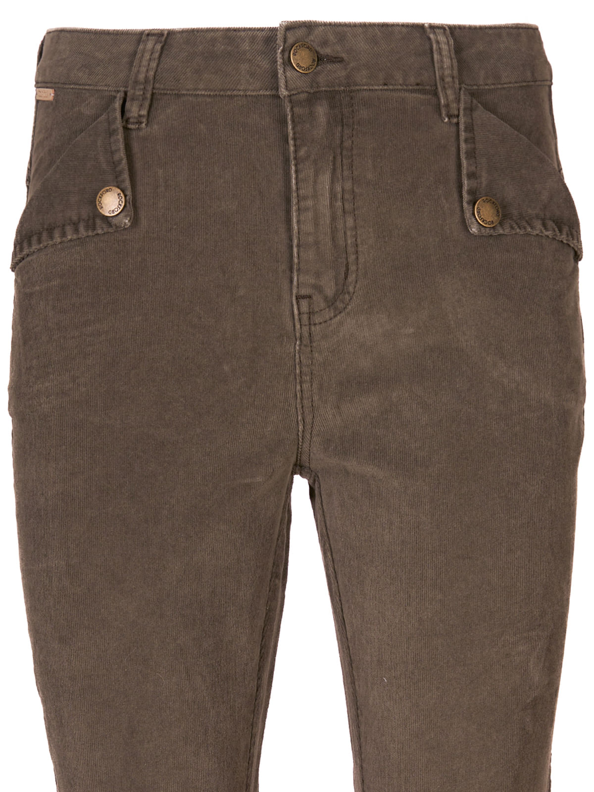 Pantalón Algodón Orgánico Mujer Alicia Beige/Crudo Rockford
