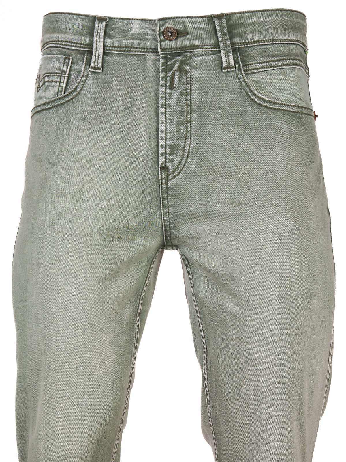 Jeans Natural Flex Hombre Baycolor Verde Rockford