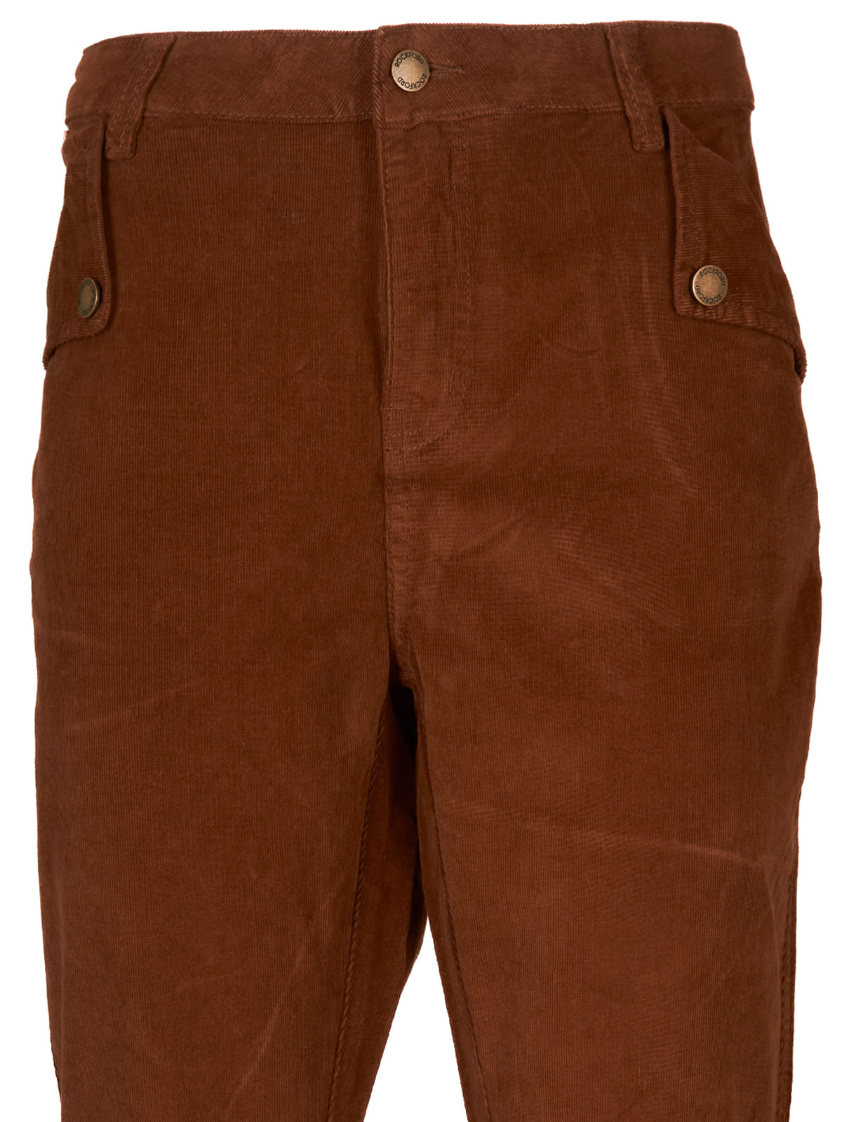 Pantalón Algodón Orgánico Mujer Alicia Café Rockford
