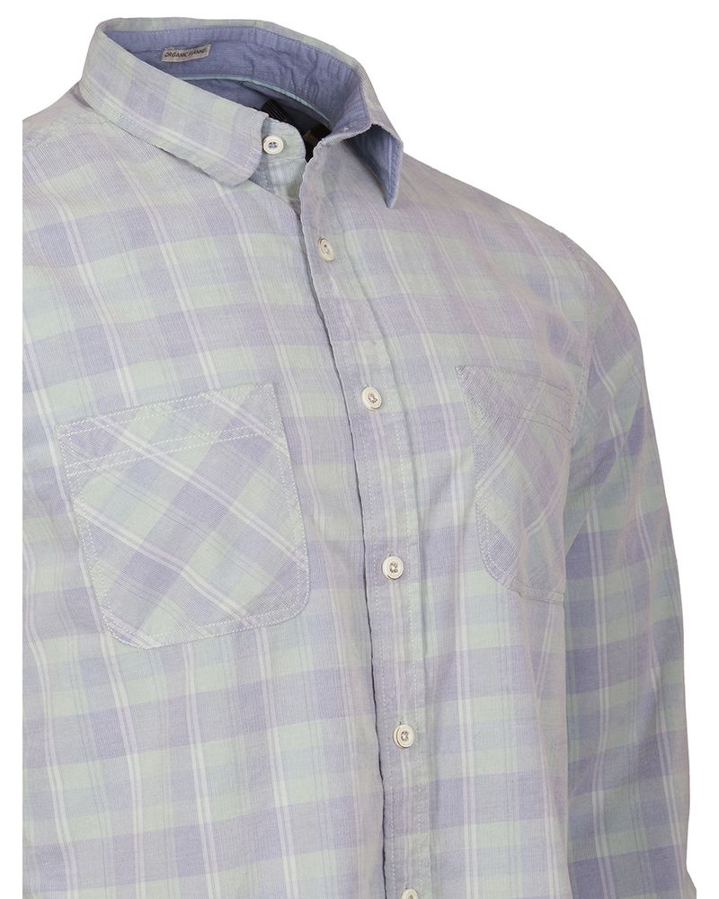 Camisa-Algodon-Organico-Hombre-Tartancord-Verde-Rockford