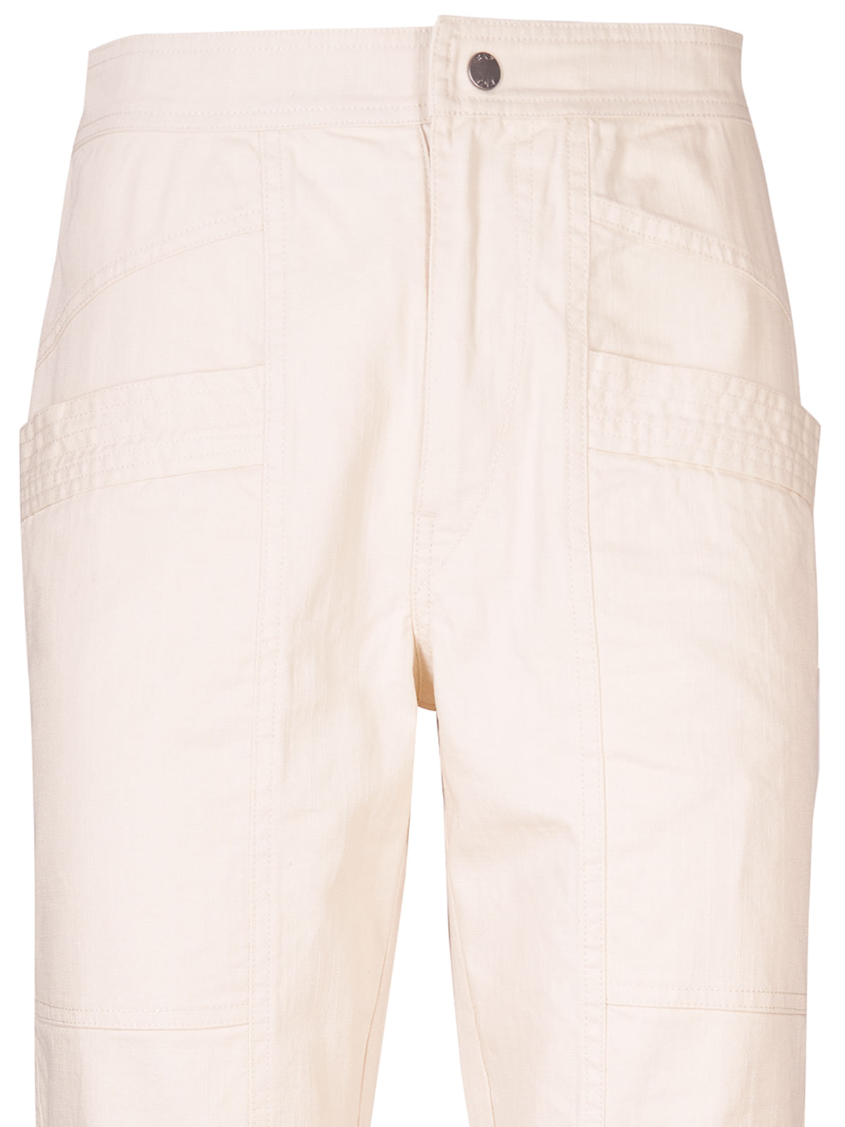 Pantalón Algodón Orgánico Mujer Isis Blanco Rockford
