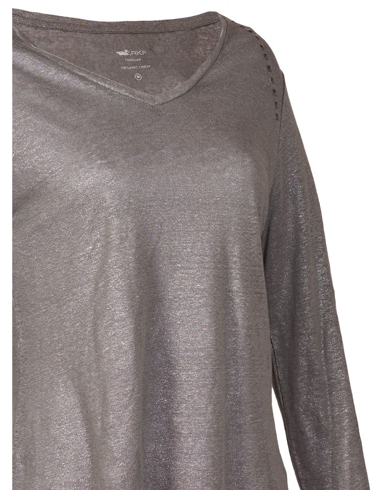 Polera-Lino-Organico-Mujer-Emily-Gris-Rockford