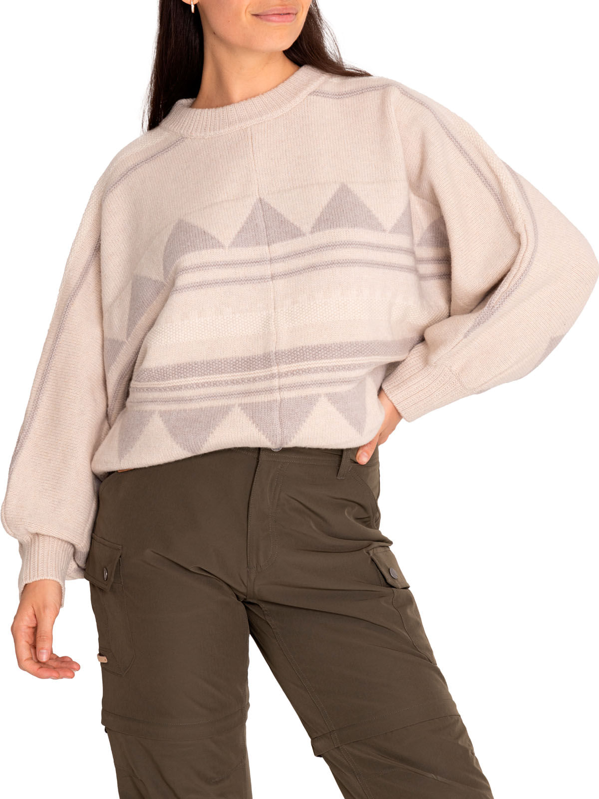 Sweater Lana Mujer Carmin Beige Rockford