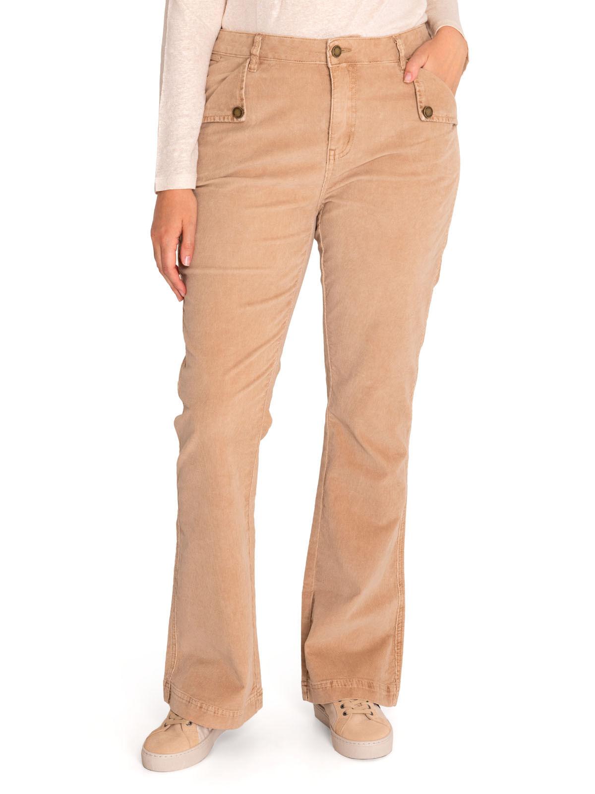 Pantalón Algodón Orgánico Mujer Alicia Verde Rockford