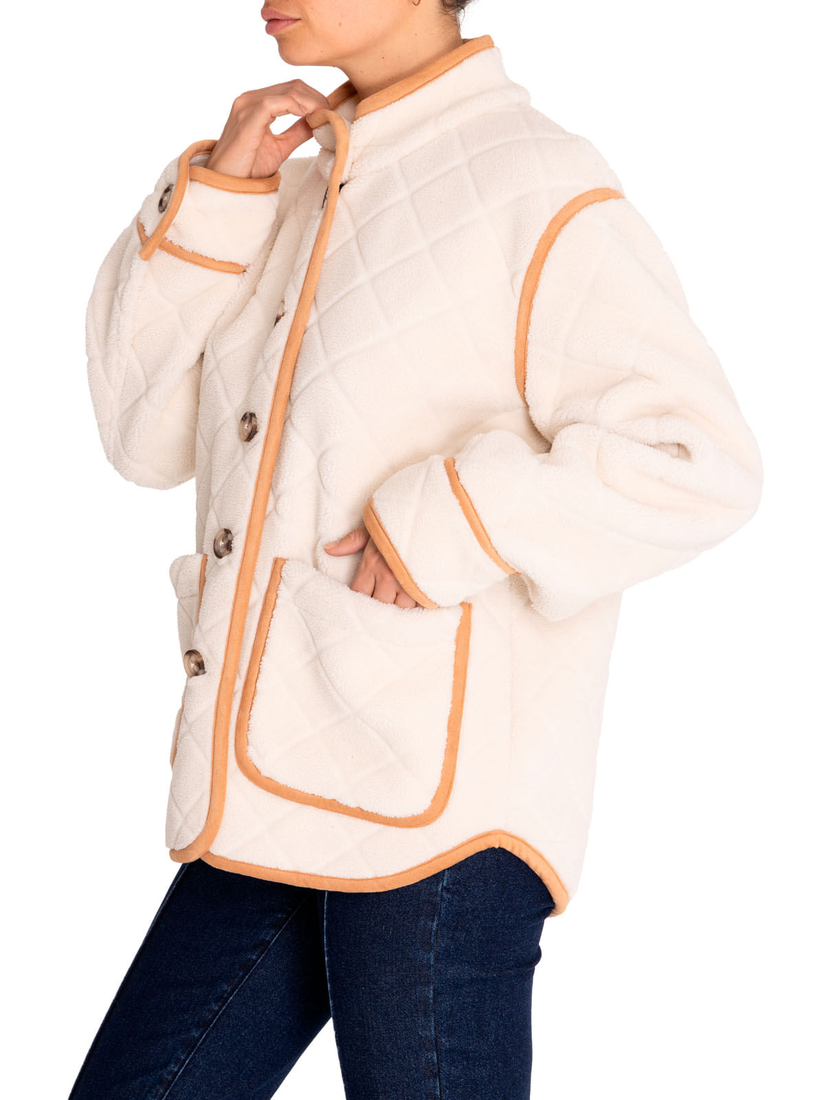 Chaqueta Fibras Recicladas Mujer Jasmin Blanco Rockford