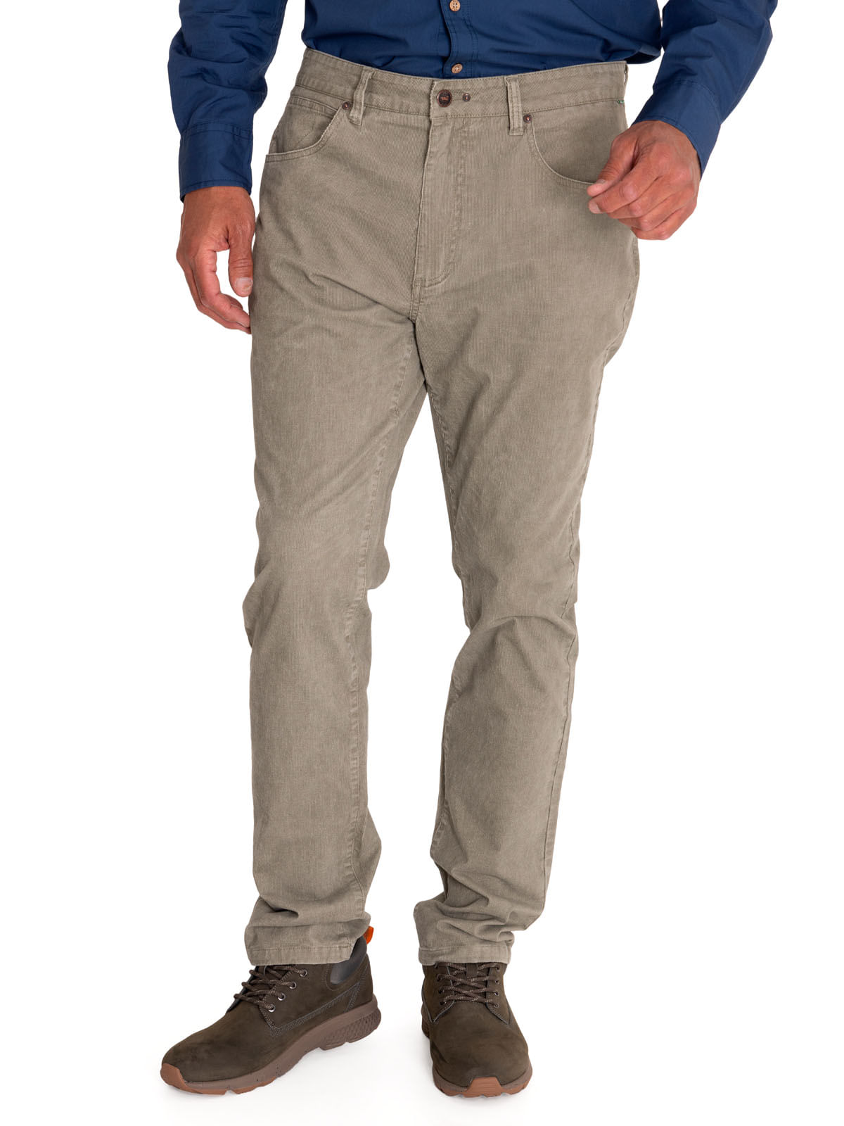Pantalón Natural Flex Hombre Corduroy Beige Rockford