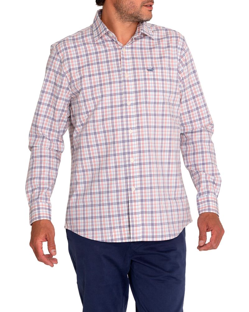 Camisa-Algodon-Organico-Hombre-Mild-Azul-Rockford