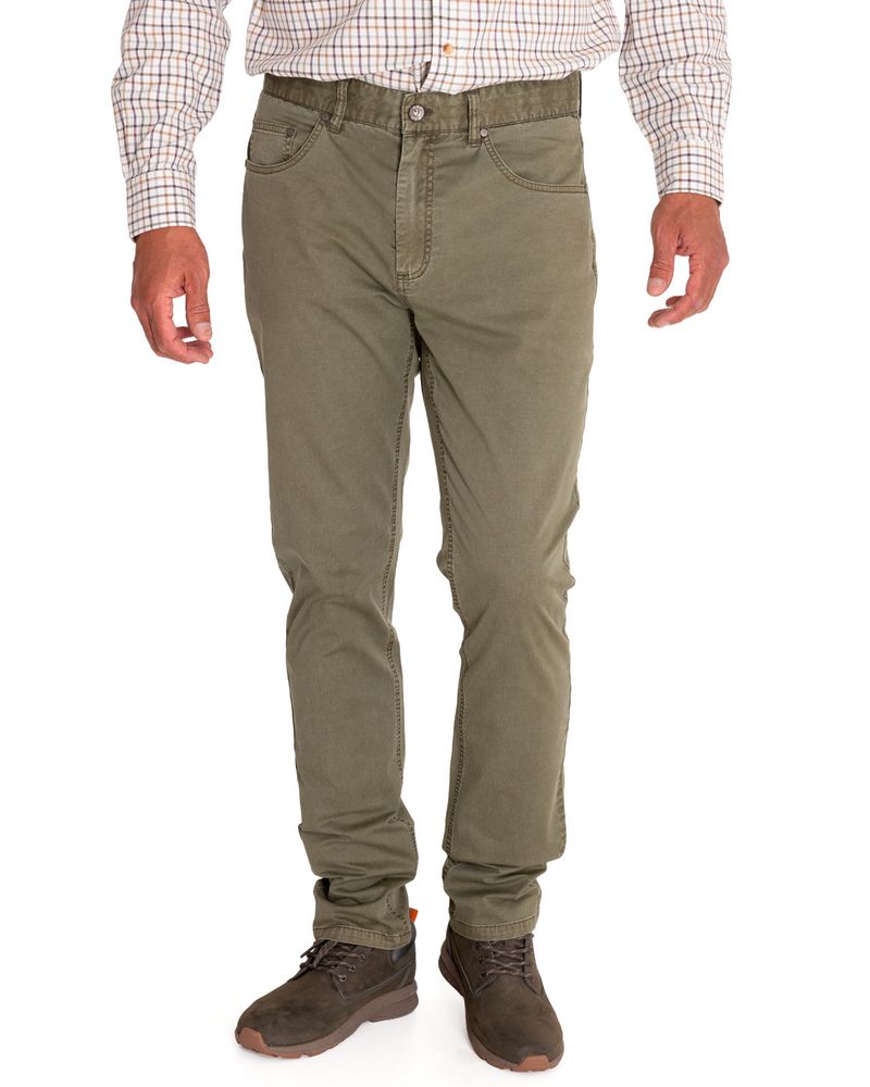 Pantalon-Natural-Flex-Hombre-Five-Verde-Rockford