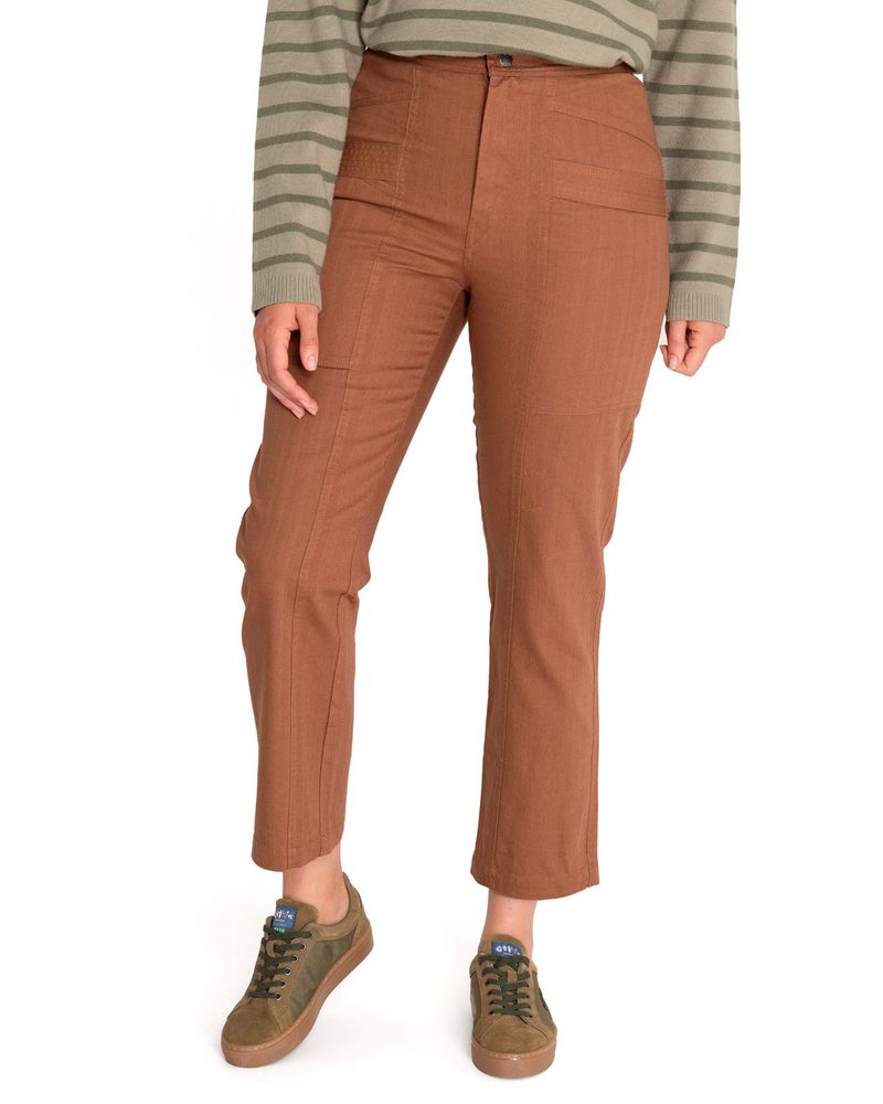 Pantalon-Algodon-Organico-Mujer-Isis-Cafe-Rockford