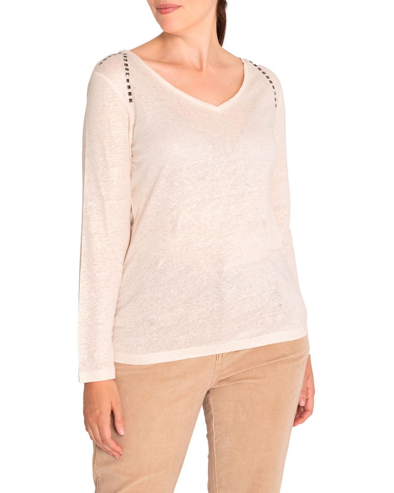 Polera-Lino-Organico-Mujer-Emily-Blanco-Rockford