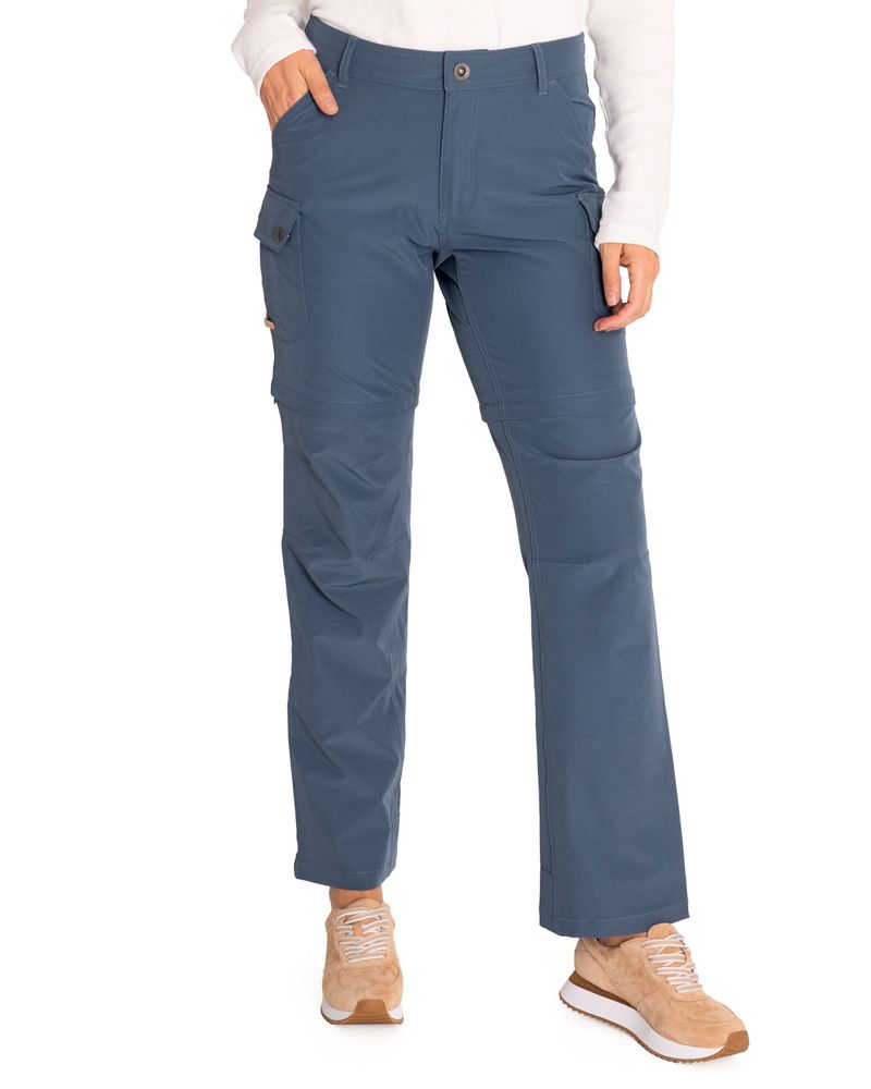 Pantalon-Fibras-Recicladas-Mujer-Desmontable-Azul-Rockford