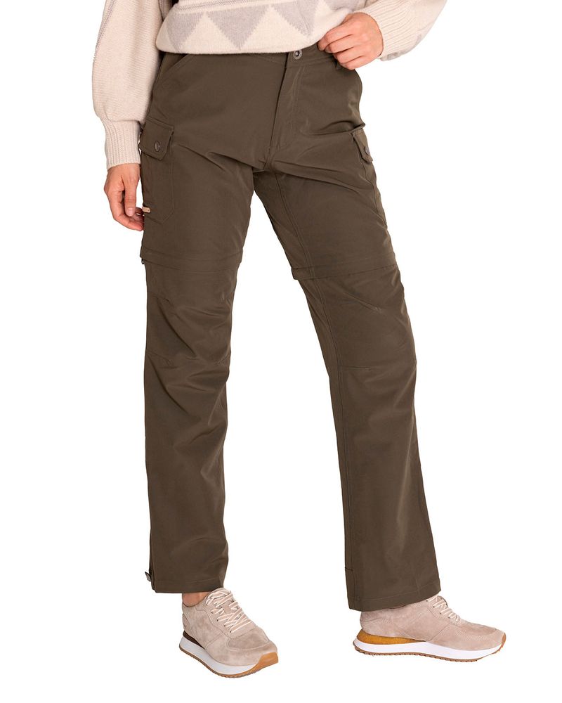 Pantalon-Fibras-Recicladas-Mujer-Desmontable-Verde-Rockford