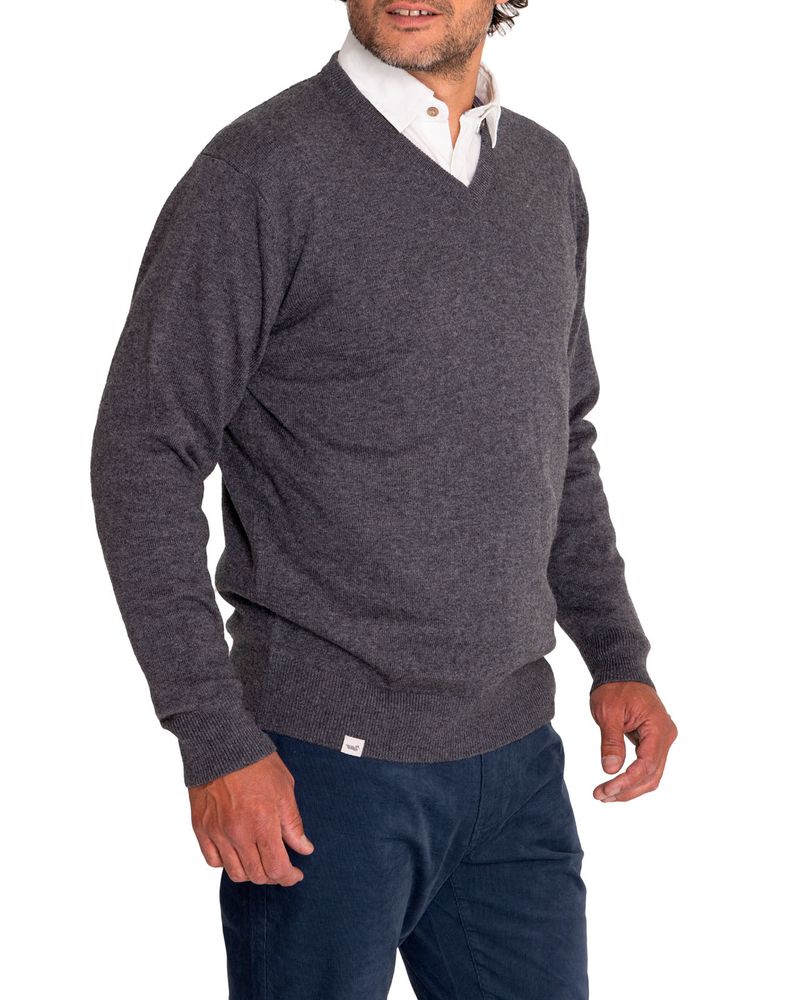 Sweater-Lana-Hombre-Swin-V-Gris-Rockford