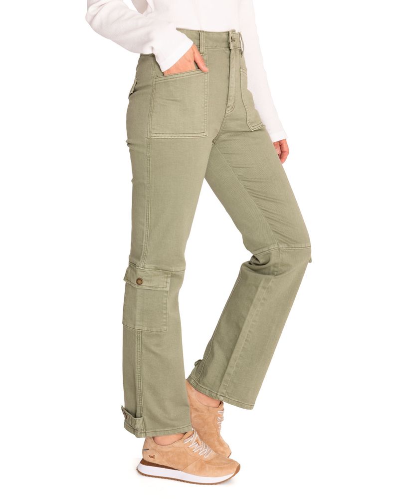 Pantalon-Algodon-Organico-Mujer-Noa-Verde-Rockford