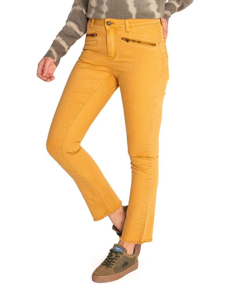 Pantalon-Algodon-Organico-Mujer-Leman-Amarillo-Rockford
