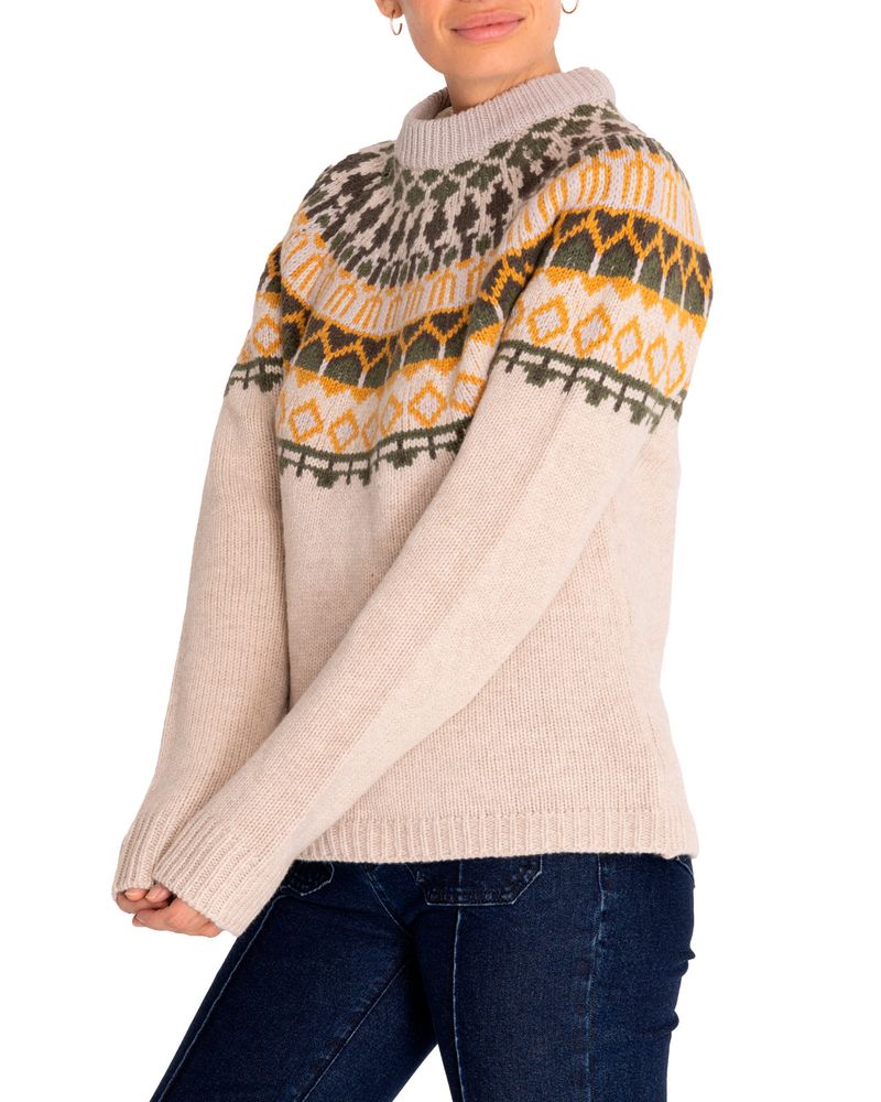 Sweater-Lana-Mujer-Foggia-Beige-Crudo-Rockford