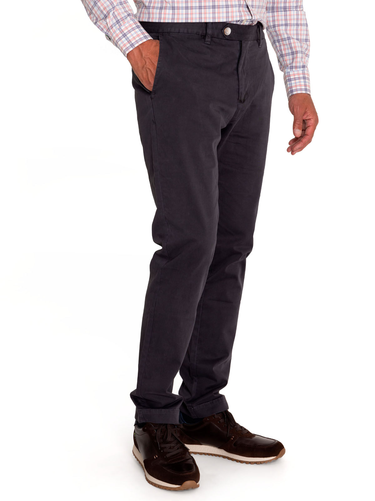 Pantalón Natural Flex Hombre Turin Gris Rockford