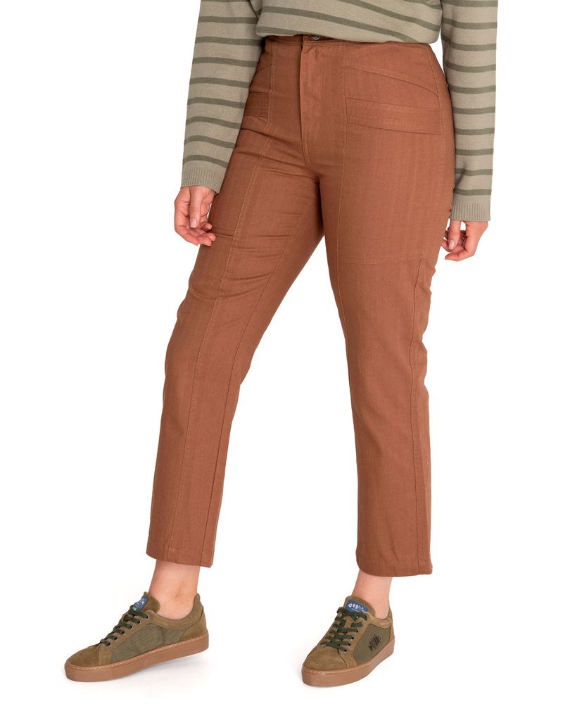Pantalon-Algodon-Organico-Mujer-Isis-Cafe-Rockford