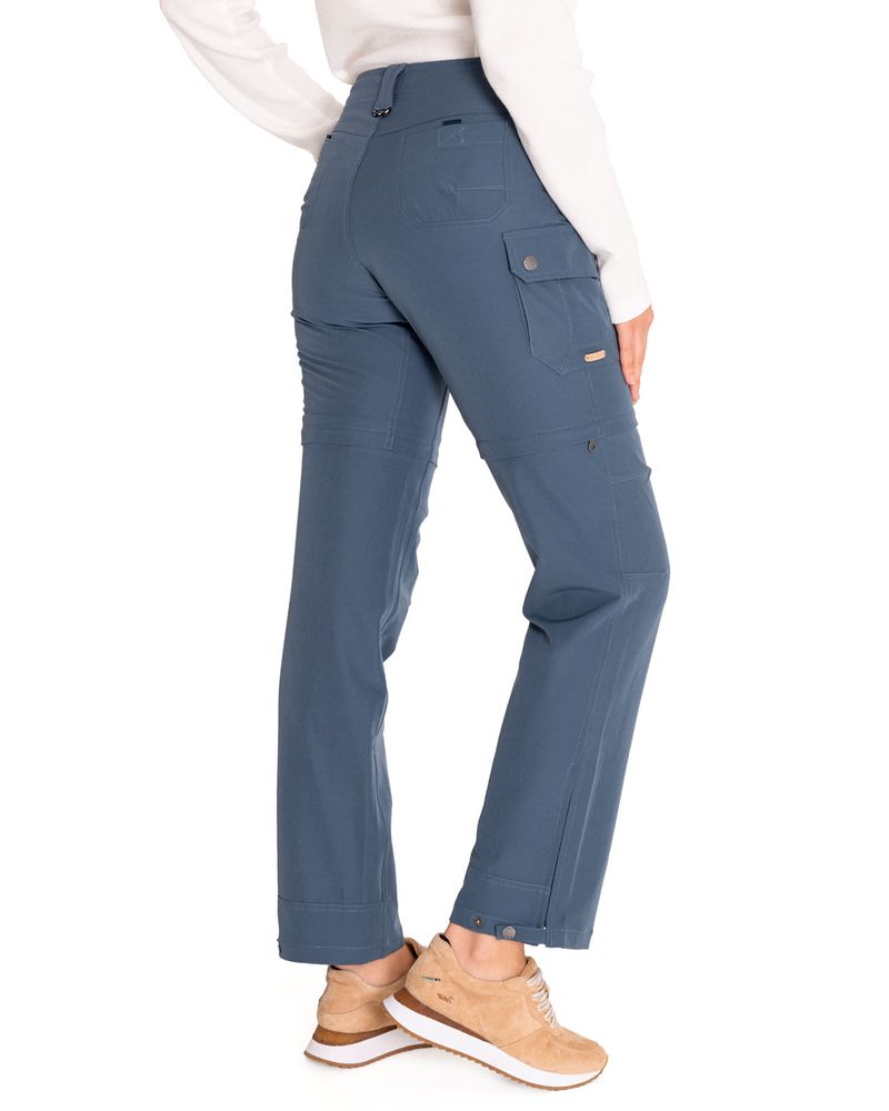 Pantalon-Fibras-Recicladas-Mujer-Desmontable-Azul-Rockford