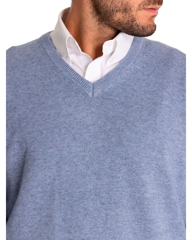 Sweater-Lana-Hombre-Swin-V-Azul-Rockford