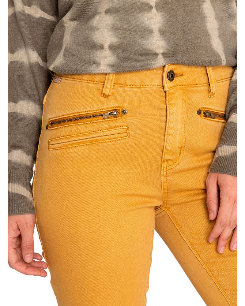 Pantalon-Algodon-Organico-Mujer-Leman-Amarillo-Rockford