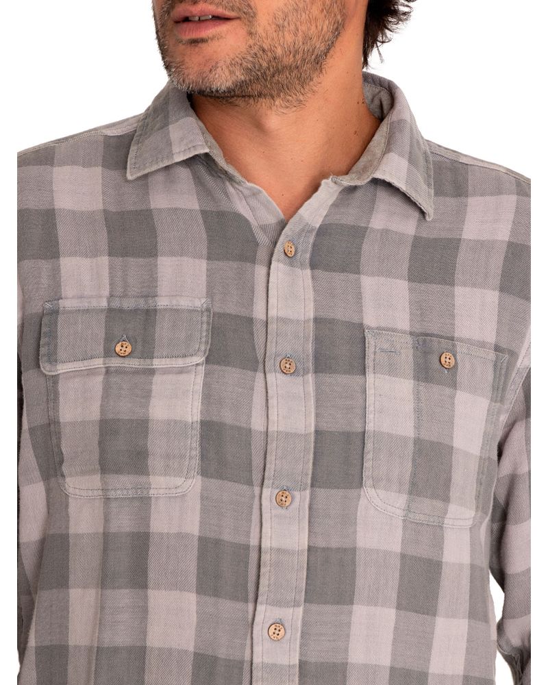 Camisa-Algodon-Organico-Hombre-Bradford-Verde-Rockford