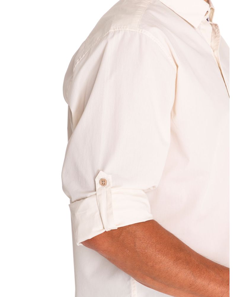 Camisa-Algodon-Organico-Hombre-Galiton-Beige-Crudo-Rockford