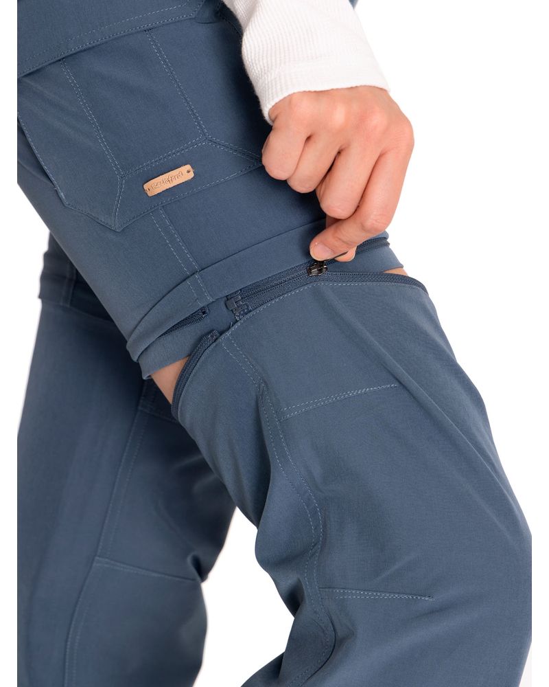 Pantalon-Fibras-Recicladas-Mujer-Desmontable-Azul-Rockford