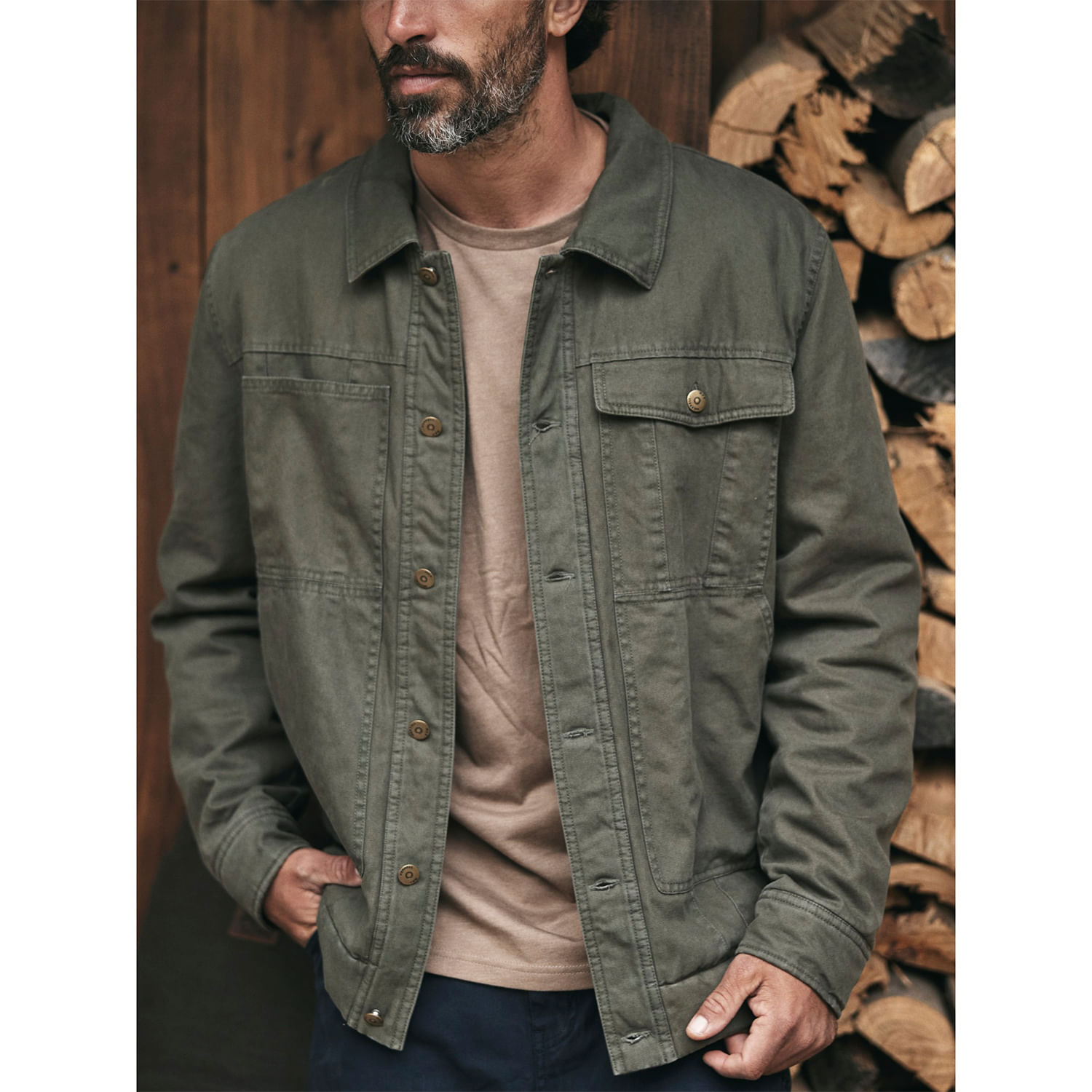 Chaqueta Thermore Hombre Atrini Verde Rockford