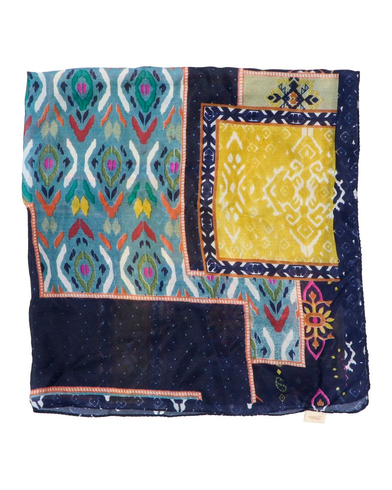 Pañuelo-Seda-Mujer-RKF-Silk-Patch-MultiColor-Rockford