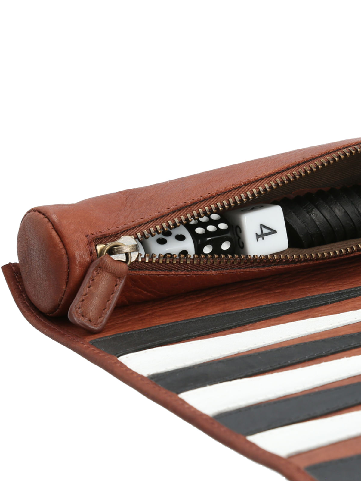 Juego Cuero Unisex Backgammon Café Rockford