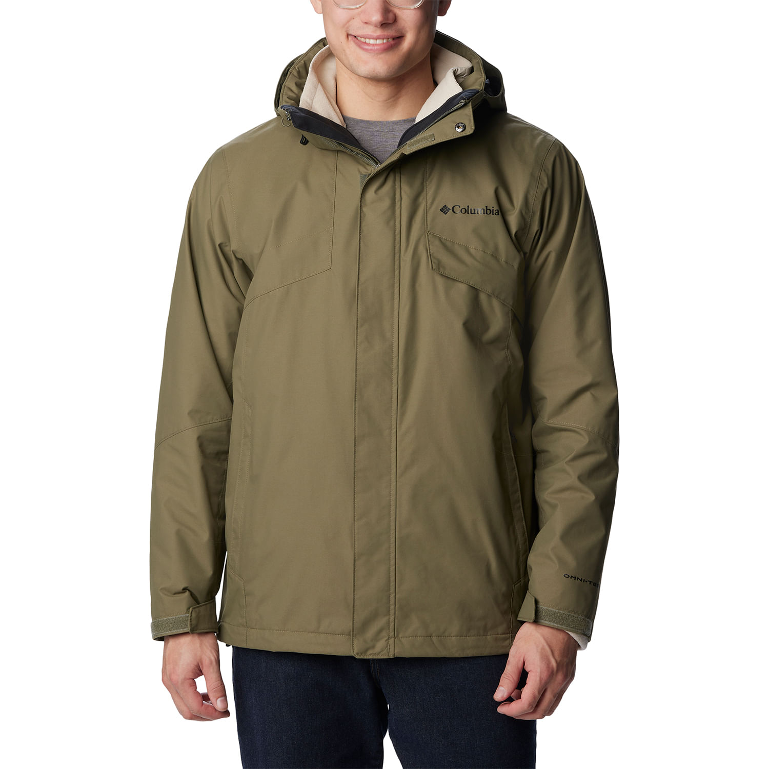 Chaqueta Hombre Bugaboo Ii Fleece Verde Columbia