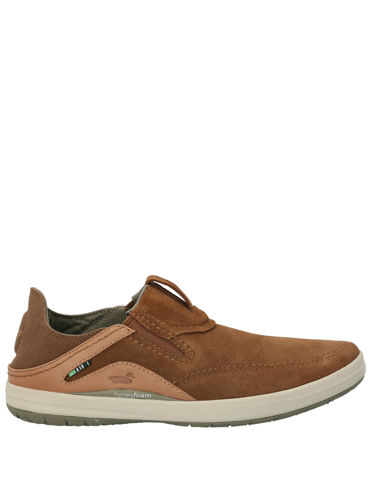 Zapatilla Cuero Hombre Noosa Camel Rockford