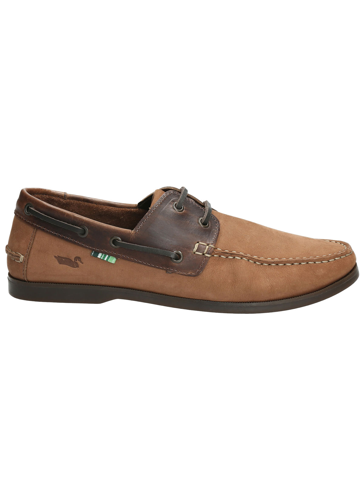 Zapato Cuero Hombre Costa Café Claro Rockford