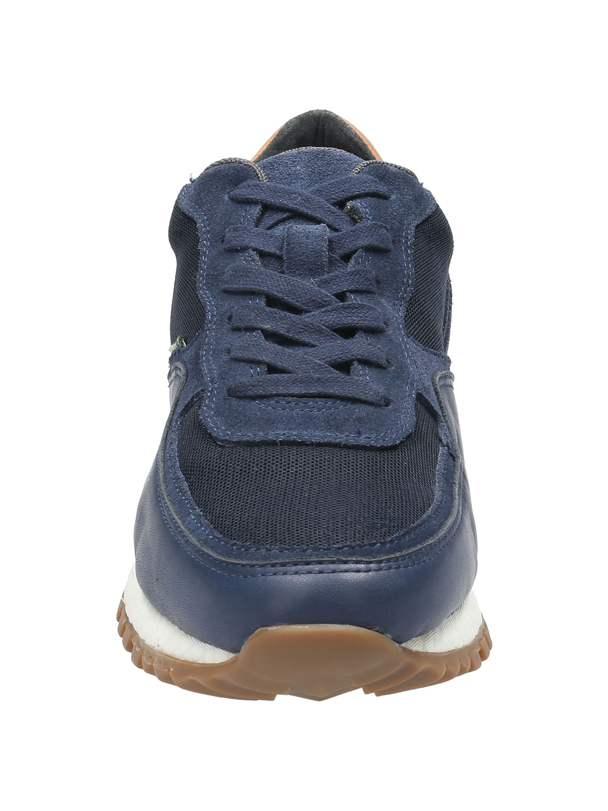 Zapatilla Cuero Hombre Basalt Azul Rockford