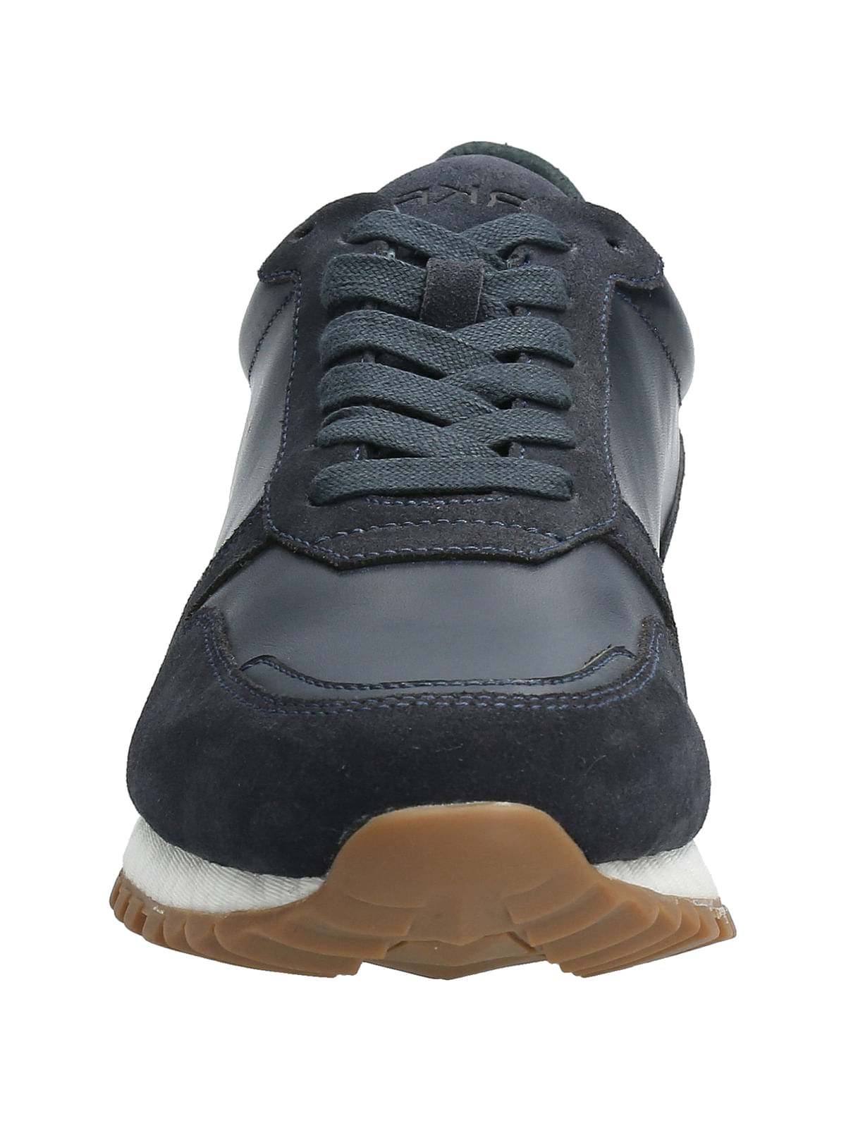 Zapatilla Cuero Hombre Flint Azul Rockford