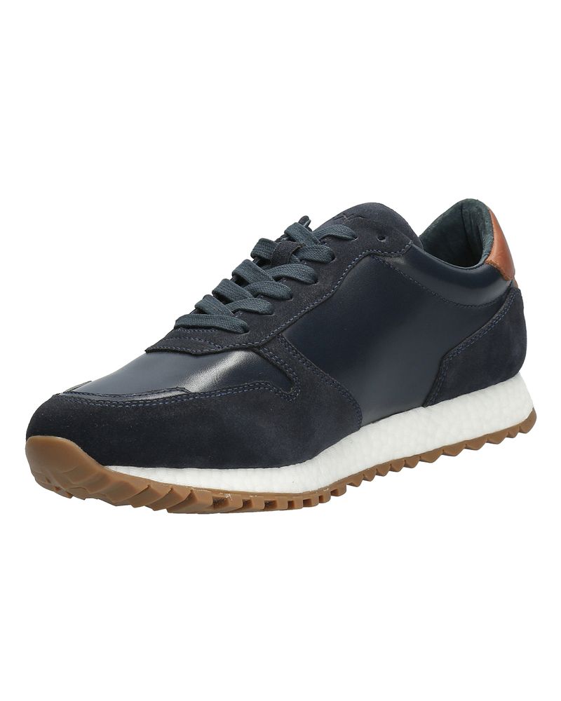 Zapatilla-Cuero-Hombre-Flint-Azul-Rockford