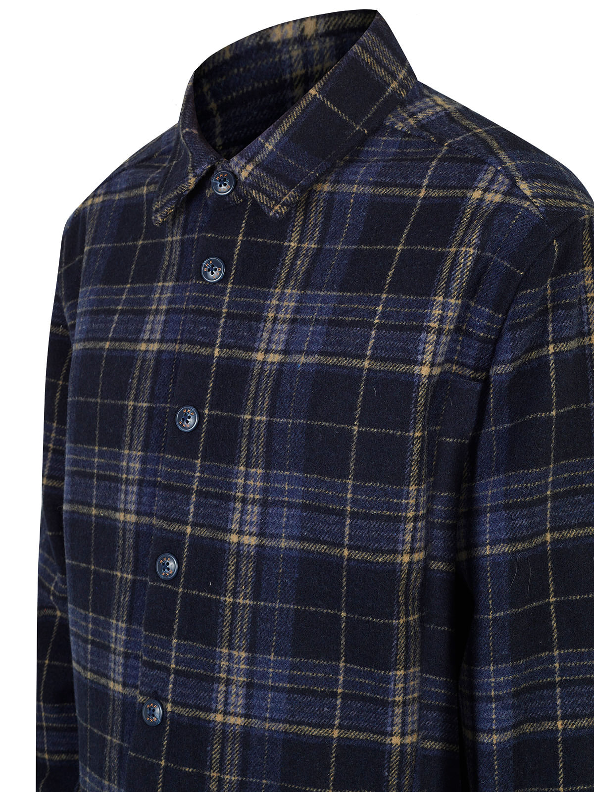 Overshirt Lana Hombre Lumberer Azul Rockford