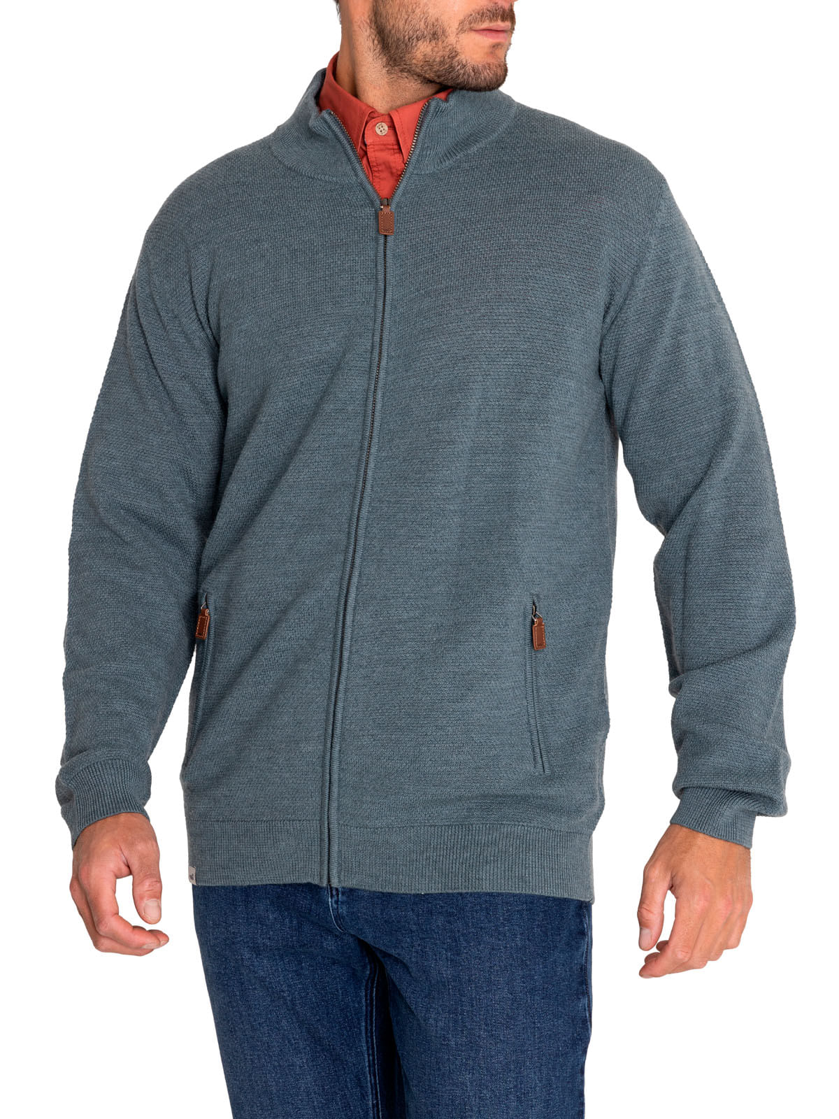 Sweater Lana Merino Hombre Massafull Verde Rockford
