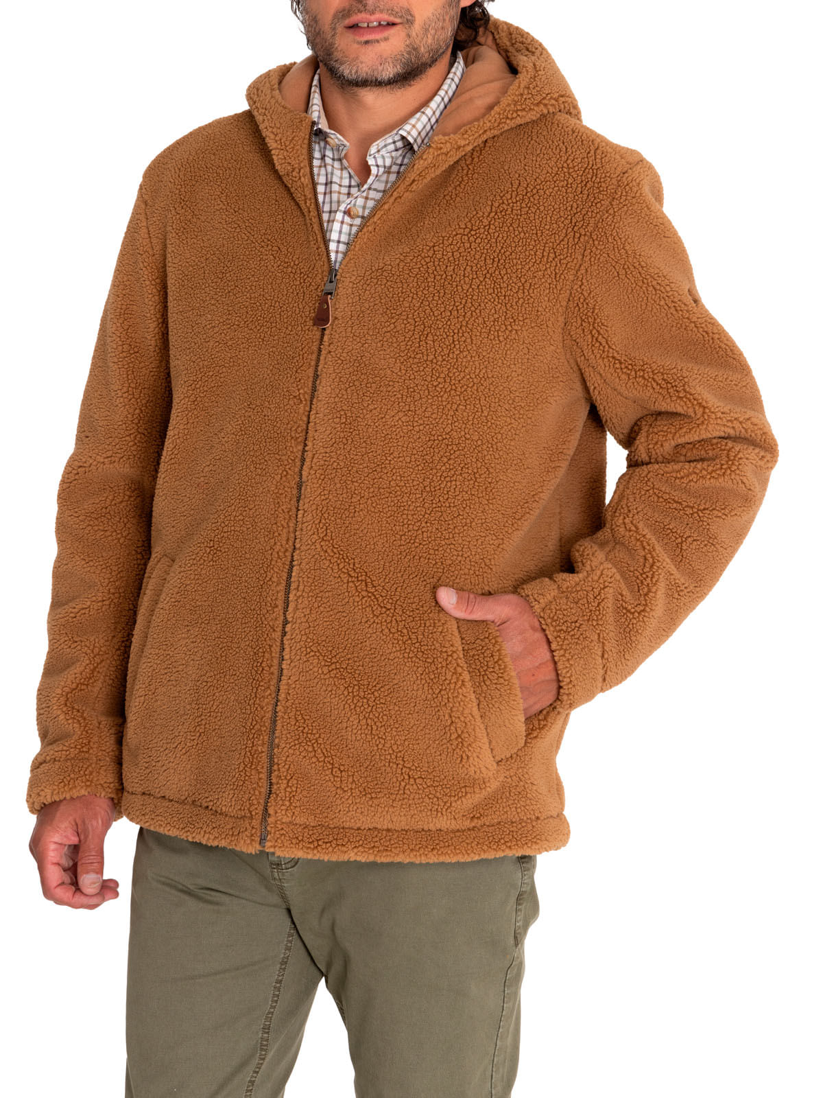 Polar Fibras Recicladas Hombre Oldham Café Rockford