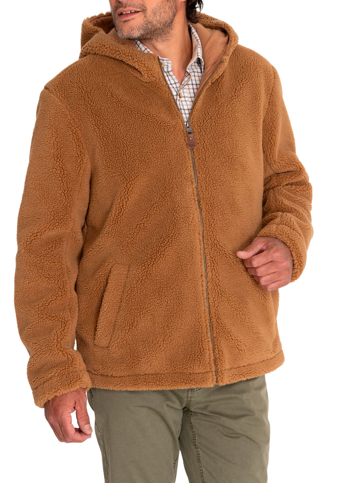 Polar Fibras Recicladas Hombre Oldham Café Rockford