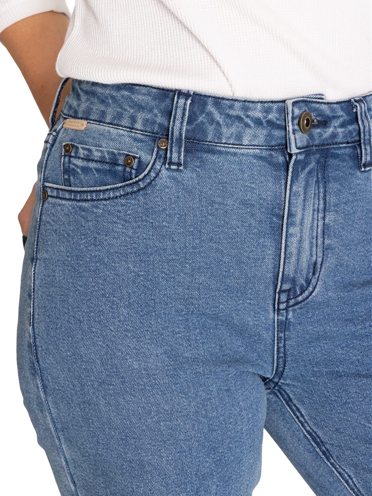 Jeans Algodón Orgánico Mujer Macao Azul Rockford