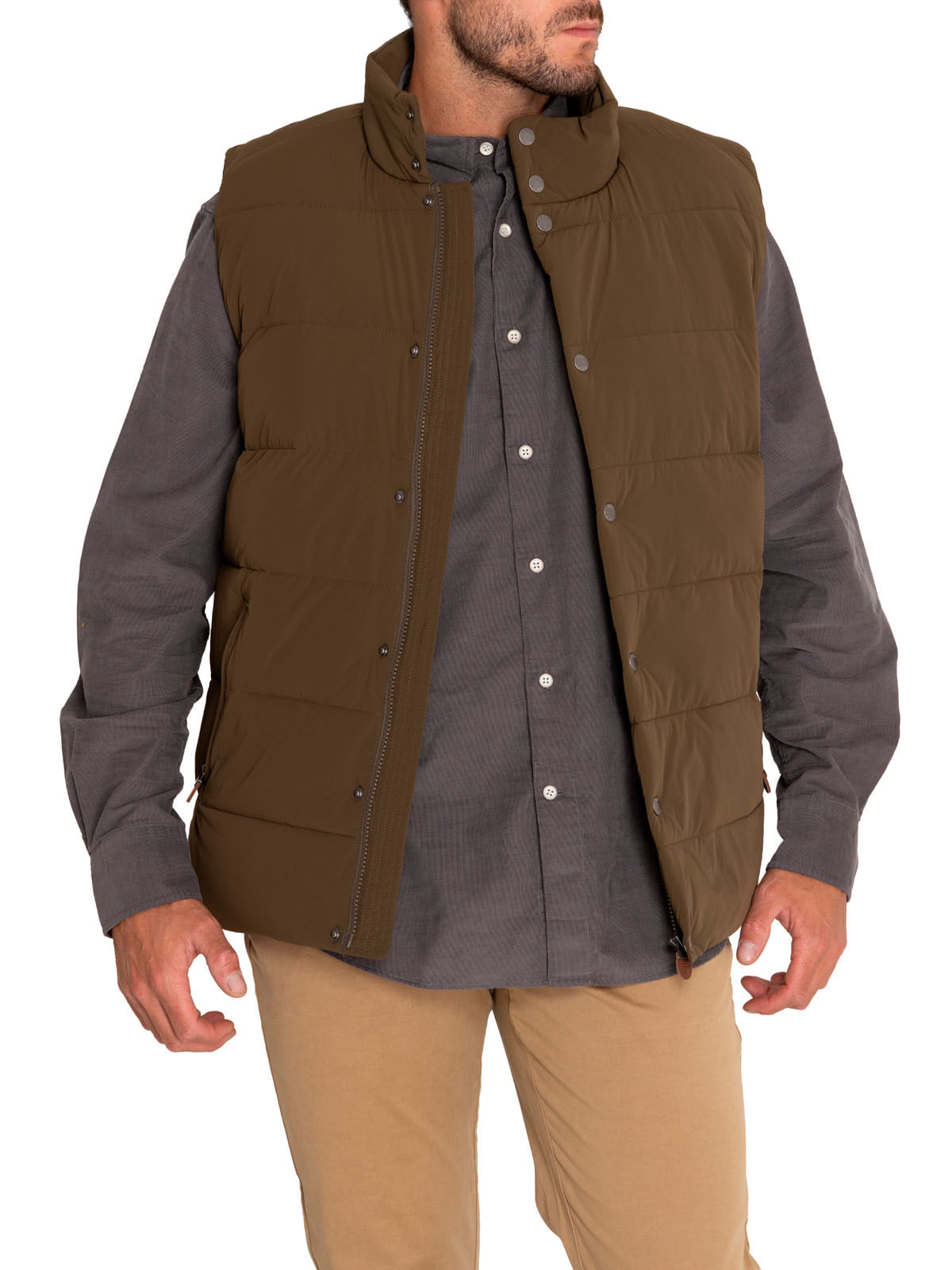 Parka Thermore Hombre Derby Verde Rockford
