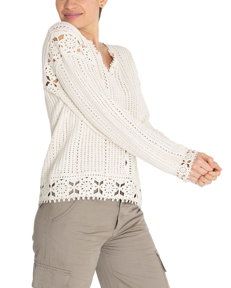 Sweater-Algodon-Organico-Mujer-Lia-Beige-Rockford