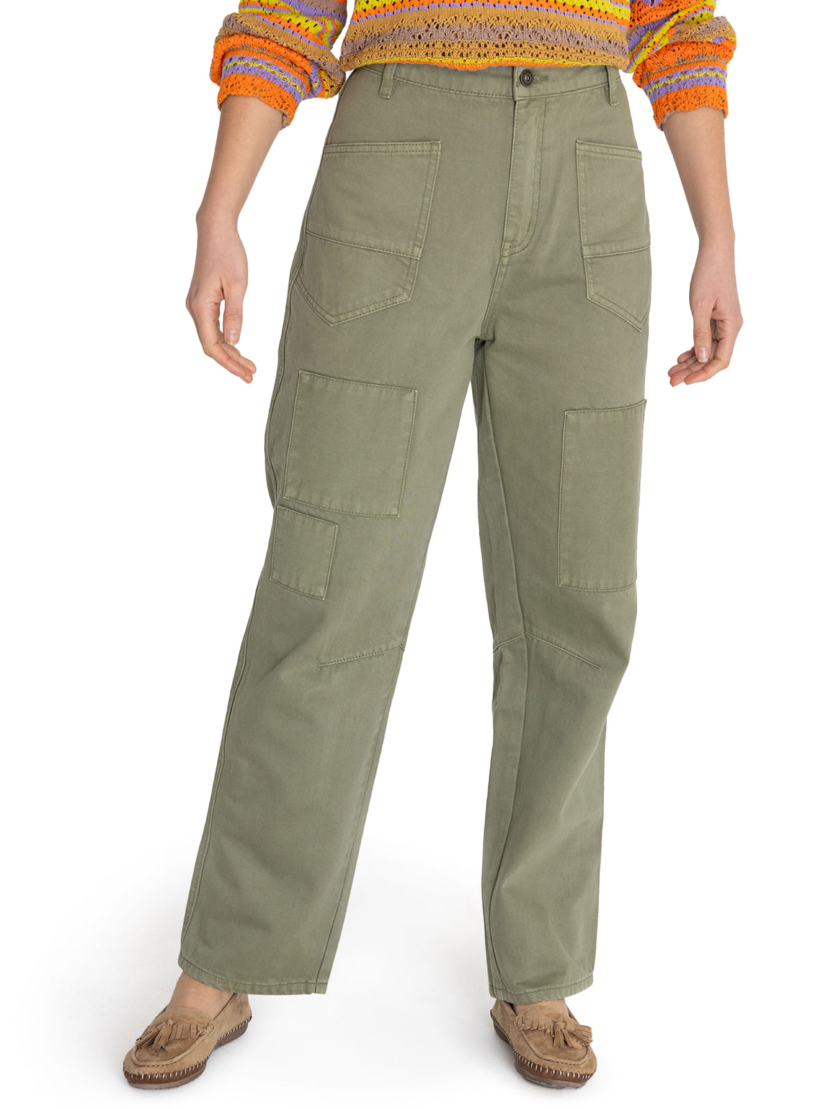 Jeans Algodón Orgánico Mujer Garda Verde Rockford