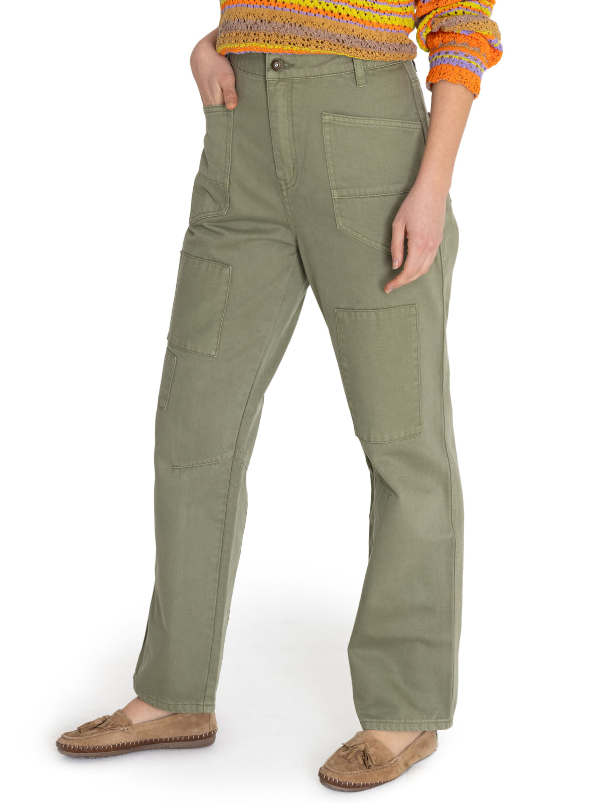 Jeans Algodón Orgánico Mujer Garda Verde Rockford