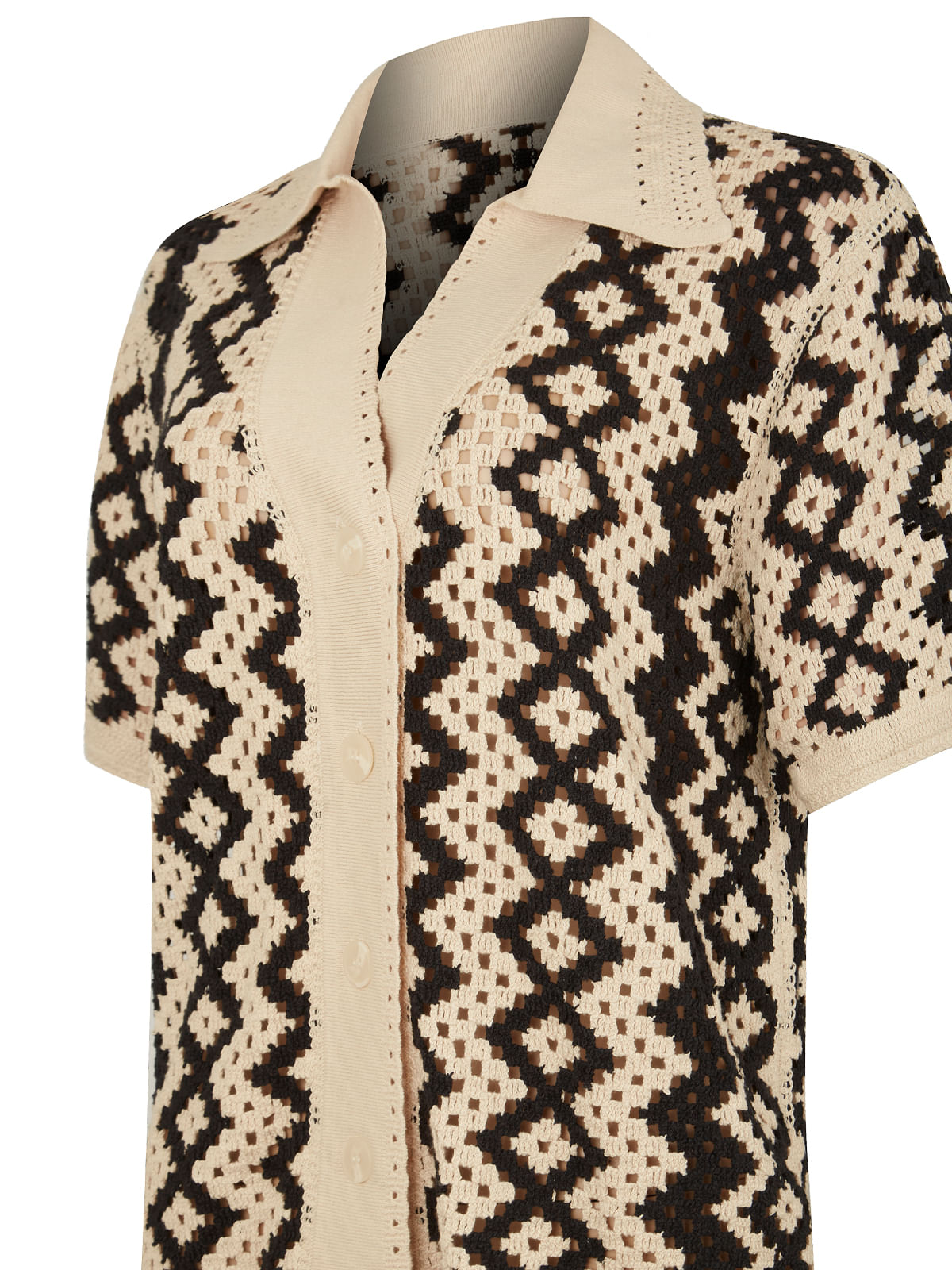 Sweater Algodón Orgánico Mujer Gigi Beige Rockford