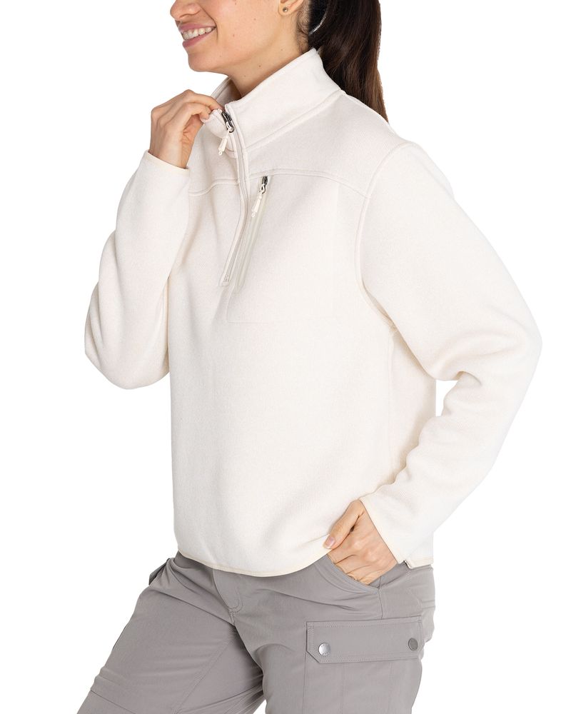 Poleron-Fibras-Recicladas-Mujer-Amber-Beige-Rockford
